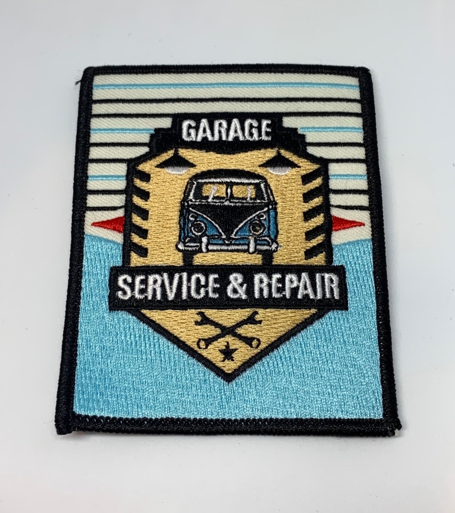 VW Bus Garage Service and Repair Patch - Browns Buses